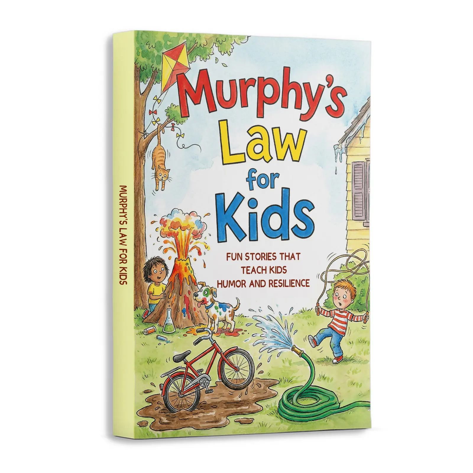 Murphy's Law Illustrated Edition for Kids – The Art of Staying Positive When Things Go Wrong | A Humorous and Insightful Book That Turns Daily Frustrations into Wisdom, Calm, and Confidence