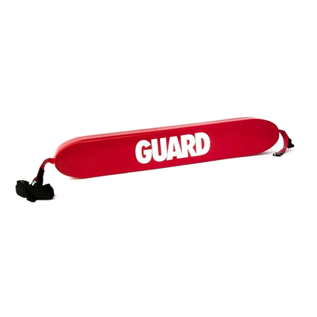 Kemp 40-Inch Red Rescue Tube Floatation Device with White Guard Logo, 40x6x3 inch Standard Size, Lifeguards' Top Pool/Lake Water Safety Accessory, Functional Water Sports Gear