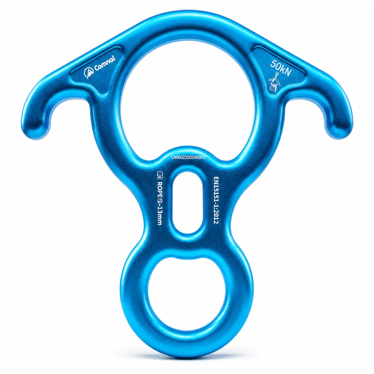 Figure 8 Descender, Durable Aluminum Alloy Belay Device for Adults - Lightweight Rappel Gear for Climbing, Caving, and Mountaineering, Strong, Outdoor Enthusiasts
