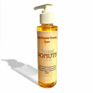 Mon Tresor Beauty Glazed Donut Body Oil Moisturizing Hydrating Gourmand Aroma Fragrance Derma Scent Scented Moisture Blend