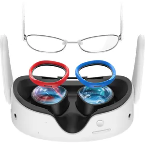 Glasses Spacer Compatible with Oculus Quest 3S/Quest 2/Rift S Accessories, Soft  Protector Anti-Scratch Ring, Protect VR Lens and Prescription Glasses from scratchings(Not for Quest 3)