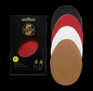 Supertap Solesaver  Self-Adhesive Anti-Slip for Shoe Sole(Red, Black, Tan)