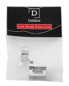DABLINE Low Shank Free Motion Quilting Ruler Foot