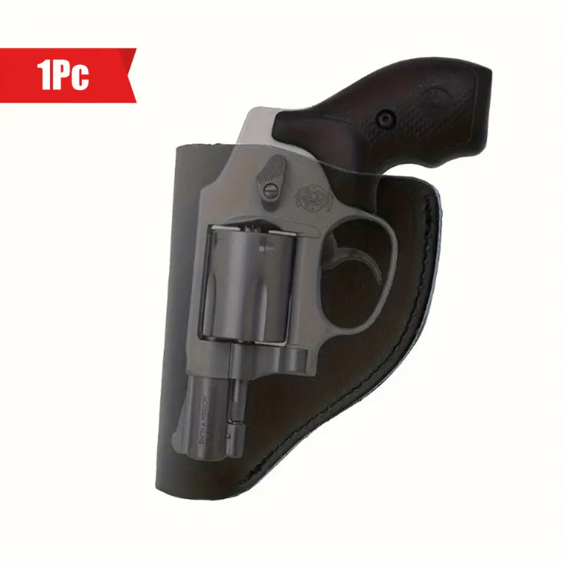 Fobus Open-Top Soft PU Cowhide Frame Revolver Holster - Concealed Carry Holsters with Secure Hold, Snug Retention, All-Day Wearability for Sports & Outdoor Survival Use