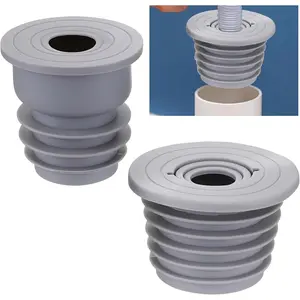 2 count Washing Machine Drain Hose Seal,  Drain Hose Sealing Plug, Washer Drains Smell Blocker for Laundry Room Bathroom Bathtub, Universal Fit Pipe Cover - 2 Sizes (35-40mm) and (45-50mm)