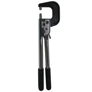 Hand Rivet Squeezer  Solid and Tubular Rivets with 2" Reach and 2" Gap. Will Set Rivets up to 1-3/4" Long. Also Includes 2 Flush Squeezer Dies.