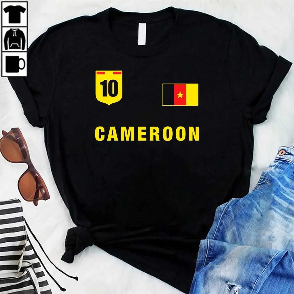 Cameroon Outfit Green Cameroon Apparel Design Men Women Kids T-Shirt_1