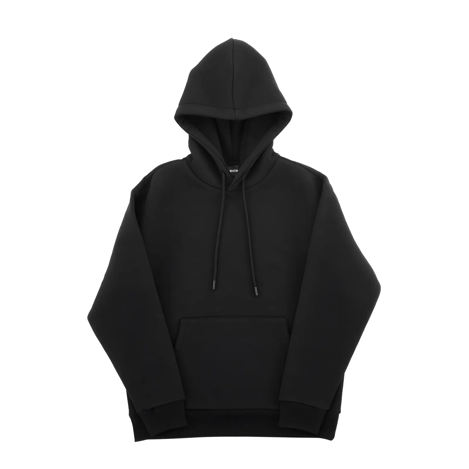 VEVOR Men Pullover Hoodie, Small Size, Fleece Long Sleeve Comfy Casual Basic Pullover Hooded Sweatshirt, Warm & Skin-friendly, Practical & Trendy, Black Hoodie with Large Pocket for Fall & Winter, Kangaroo, Stylish, Cotton, Polyester, Elastic Cuffs