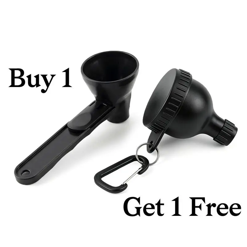 Protein Powder Funnel-Mini with Sliding Scoop and Container — High-Quality Funnel for Pre-Workout Creatine Powder, Coffee/Milk/Smoothie/Chocolate Powder, BPA-Free Plastic Kitchen Utensil, Perfect Gift for Valentine’s Day, Father’s Day
