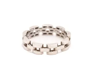 Silver Style Linked Ring
