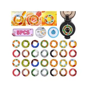 5PCS Scented Pods Flavoring Pods Air Scent Fruit Flavour Pods 0 Sugar Up Sports Water Bottle Air Flavor Pods Drinking Bottle Cup Drinkware