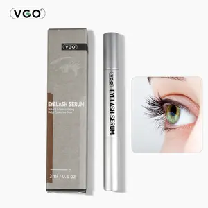 VGO Lash Serum Lash Essential, 3ml / 0.1 FI.Oz. Makeup Cleanser Mascara Cleanser Mascara