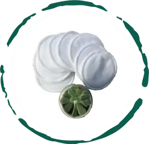 Reusable Facial Rounds Pads (5pcs)