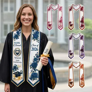 Personalized Graduation Stole, 2026 Graduation Sash Gift, Gift For Daughter and Son