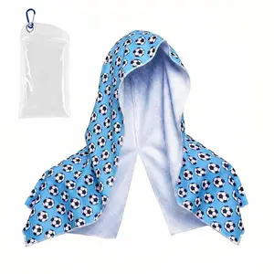 BIGWIG Hoodie Towels, Instant Cooling Towels for Neck and Face, UPF 50 Sun Protection, Ice Towel for Hot Weather, Head Towel for Sports, Camping, Cycling & More Activities Large Capacity Style Messenger Bag