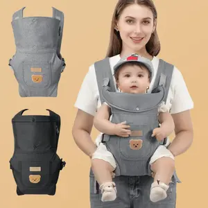 Lightweight 2 in 1 Baby Carrier | Ergonomic Adjustable, Hands-Free Front/Back Carry, Breathable All-Season Fabric – Perfect for Easy Outings