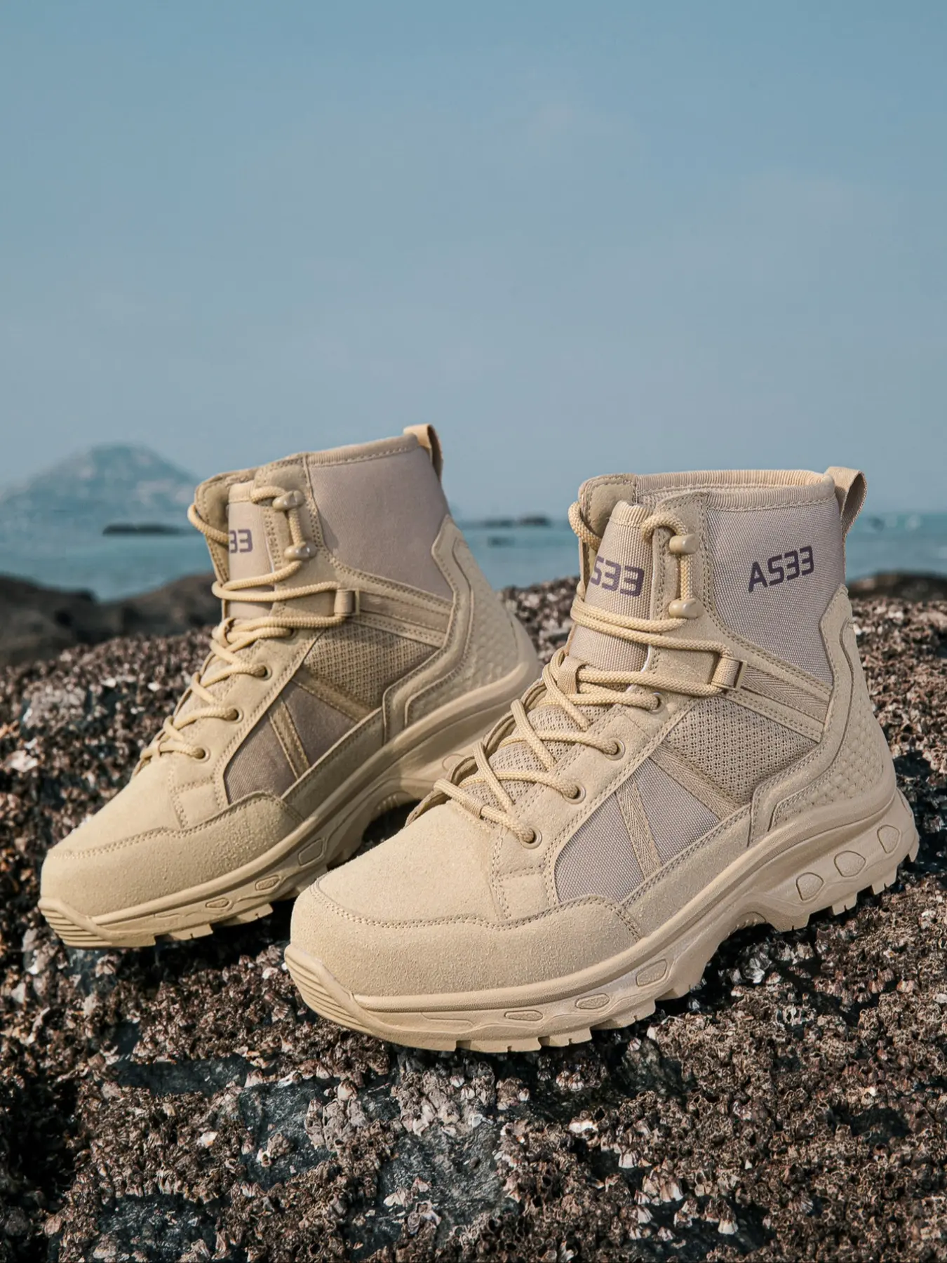 Men's Fashion Hiking Shoes New Arrival, Elegant, Suitable for Outdoor Sports, Mountain Climbing, Rock Climbing, Snowboarding