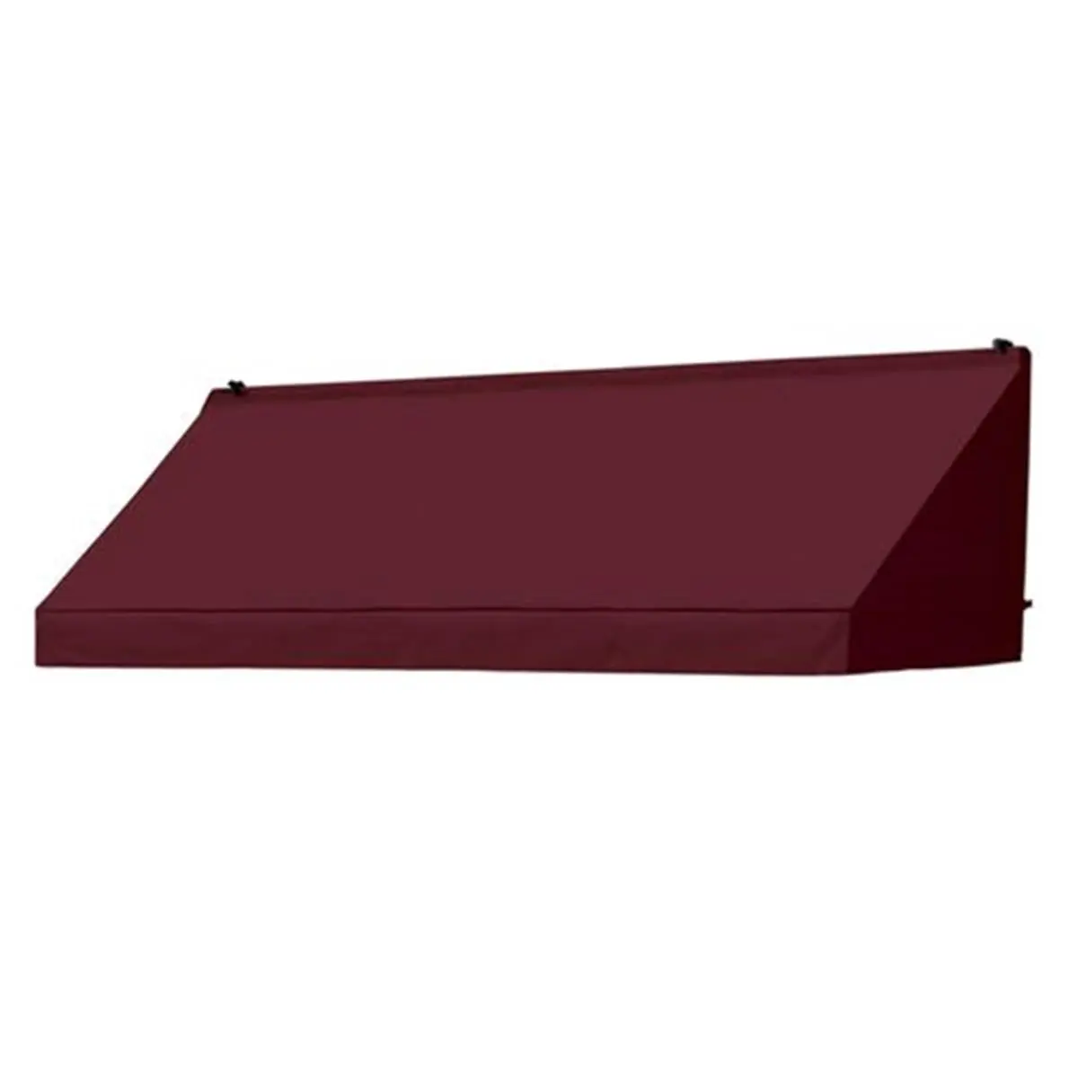 212 MAIN 8 ft Width Outdoor Car Exterior Sunshade - Sturdy Straightedge Commercial Aluminium Frame All-in-1 Classic Dyed Ebony Awning, Corrosion Resistant, Mildew Resistant, Sunsational Select Fabric, UV Prevention, Commercial Hardware