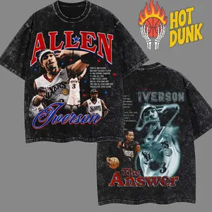 [ Dunk Nation ] Allen Iverson 2026 Premium 100% Cotton T-Shirt,Allen Iverson 2026  Basketball Fans Apparel, Basketball Fans Apparel,Allen Iverson 2026 Fans Basketball Streetwear Tee, Gift For Basketball Fan Graphic Tee