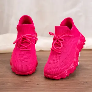new shoes original kid Cloudy Shoes Soft Sole Sneakers for Girls Boys 3-15 Years Old, school shoes Breathable Knit Sock Shoes, Lightweight Non-Slip Walking Shoes, Comfortable Casual Toddler/ Little Kid/Big Kid Sneakers  Growing Feet, Casual Breathable tik