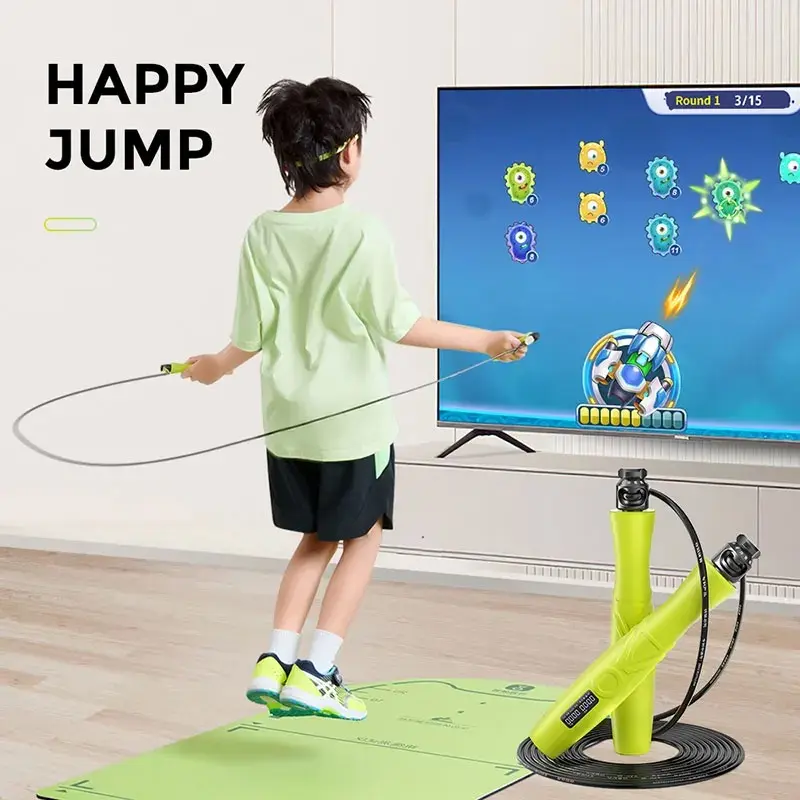 Innstar Skipping Rope Digital Counter Corded Cordless Electronic Jumping Rope Smart Jump Rope with App Free Game Play Fitness