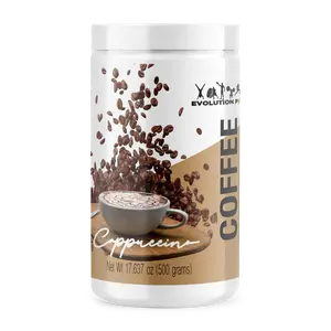 Evolution Coffee Cappuccino Flavor Beverage Creamy with L-Carnitine a Dietary Supplement Product
