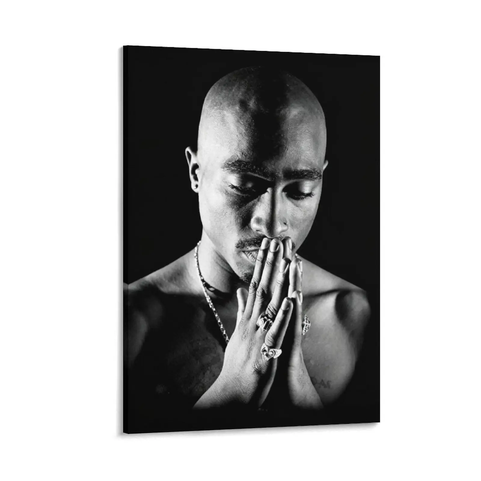 Tupac print, vintage art, Tupac poster, hip-hop wall decor, pop culture, rapper