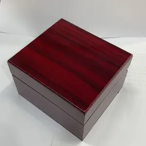 Wooden Watch Box High-End Gift Wooden Watch Box, Perfect Gift Watch Box, Elegant Wood Material, Ideal for Special Occasions, Watch Storage Box