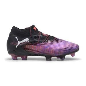 PUMA Womens Future 8 Ultimate Firm Ground Soccer Cleats  - Black