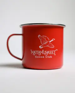 Vintage Tin Coffee Mug