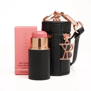 YB Mini VividLuxe Crème Blush Stick - Parfait | Hydrating Cheek & Lip Color | Creamy Texture and Radiant Finish | Clean Ingredients | Multi-Use Makeup | 8 Vivid Shades
