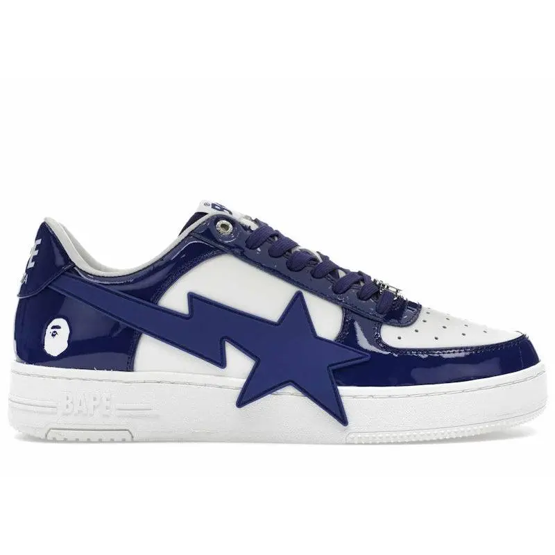 BAPE Men's A Bathing Ape Bape Sta OS #3 M2 Navy Basketball Shoes, from StockX