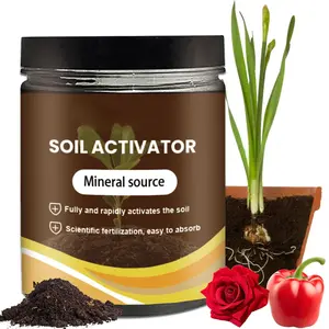 Soil Activator for Plants, 120g Soil Pro Activator, Nauticos SoilActivator, Organic Water-Soluble Formula for Optimal Nutrient Uptake & Root Development, Enhance Growth for Vegetables & All Plants