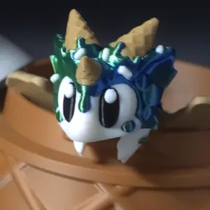 Sugar Rush Dragon - 3D Printed