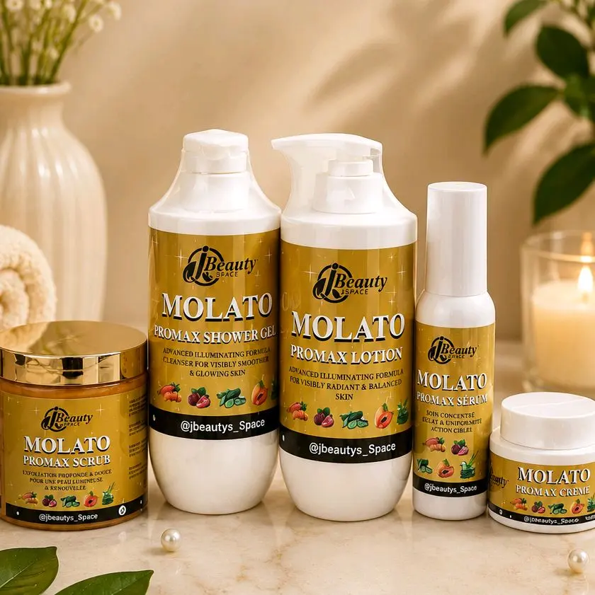 Jbeauty 5-in-1 Molato Promax 3-Shade Extra Brightening Body Set for Glowing, Smooth, Moisturized Skin