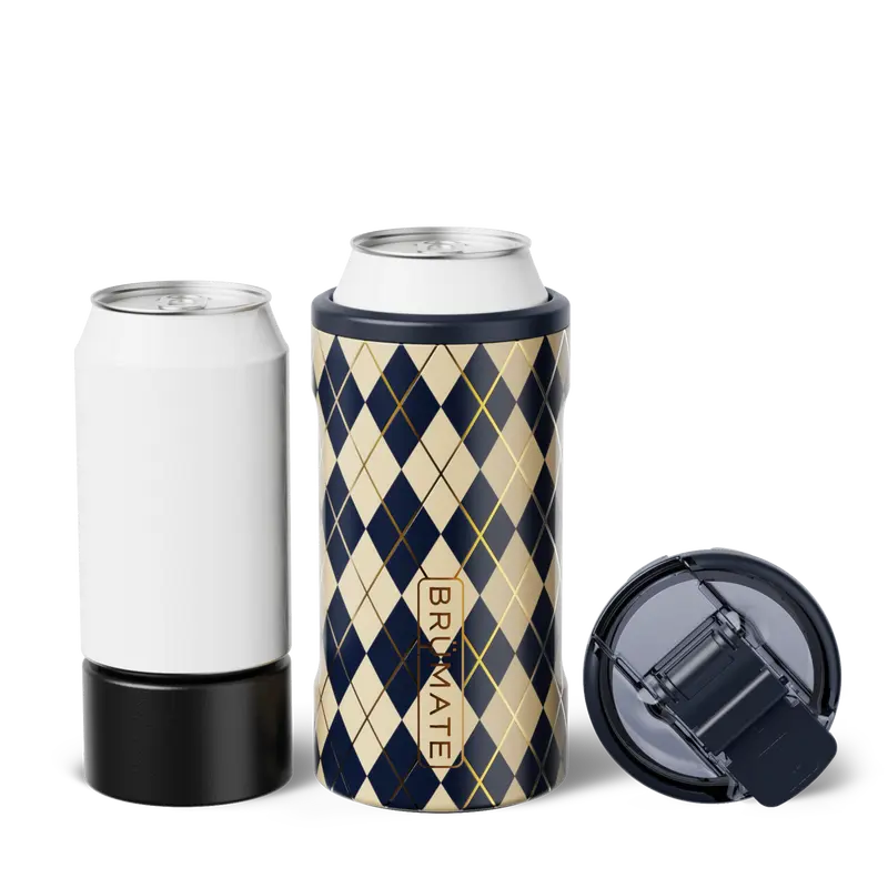 BrüMate Hopsulator Trio 3-in-1 Insulated Can Cooler | 12oz Cans + 16oz Cans + 100% Leakproof Tumbler with Lid