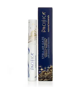 Pacifica Beauty Stellar Gaze Length and Strength Brown Mascara, Volumizing and Lengthening, Long Lasting, Mineral Mascara, Vitamin B, Silicone and Paraben Free, Vegan, Stardust, 0.25 oz (1 Count)