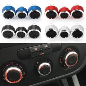 AC Knobs Air Condition Switch Button Knob for VW Jetta MK5 MK6 Bora Golf 5 Tiguan Touran Passta B6 B7 for Skoda Octavia A5