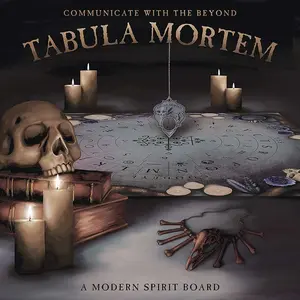 Tabula Mortem Spirit Board — Vodou Pendulum &amp; Guidebook Divination Set