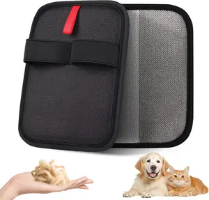 【NewYear2026】Pet Hair Remover, Electrostatic Pet Hair Removal Gloves, Reusable Cat & Dog Hair Remover for Couch, Furniture, Carpet, Curtain, Upgraded Animal Fur Removal Tool, Cat Grooming Gloves-1 PCS