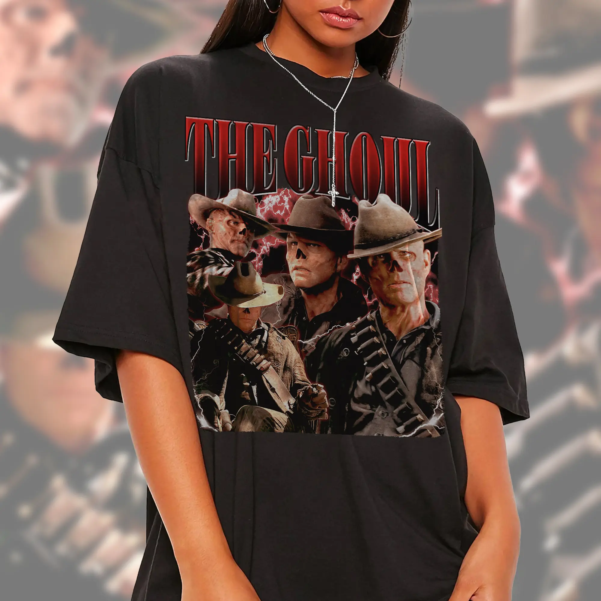 The Ghoul Vintage T-Shirt, Cooper Howard Shirt, Fallout TV Series 2024 Shirt