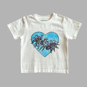 Vintage Spider Graphic Tee, Retro Tarantula Tshirt, 2000s Baby Tee, 90s Style Shirt