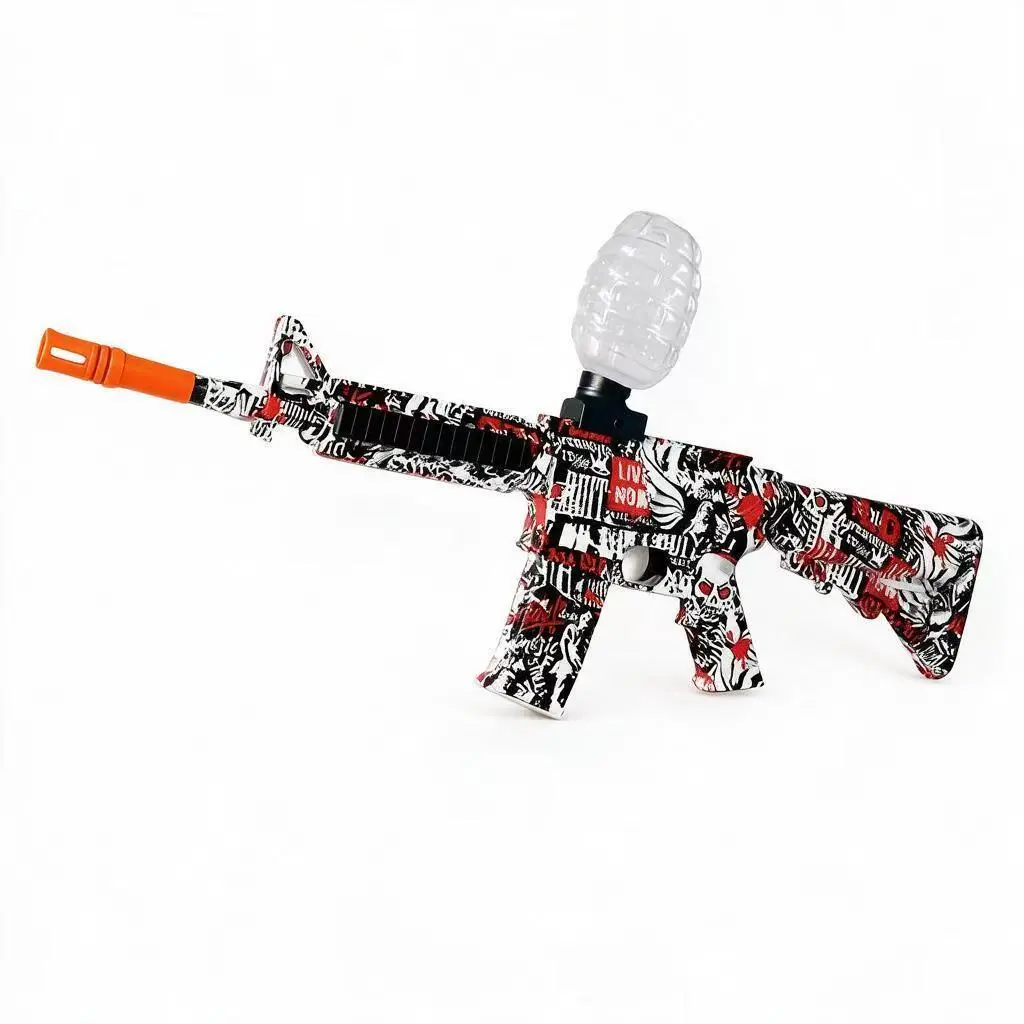 Graffiti Style Toy Blaster, Outdoor Sports Interactive Game Toy with Protective Glasses, Portable Design, Long Battery Life - Suitable for Outdoor And Indoor Team Collaboration Game Toys. Halloween, Christmas, Birthday Party Gifts, Ages 14+.