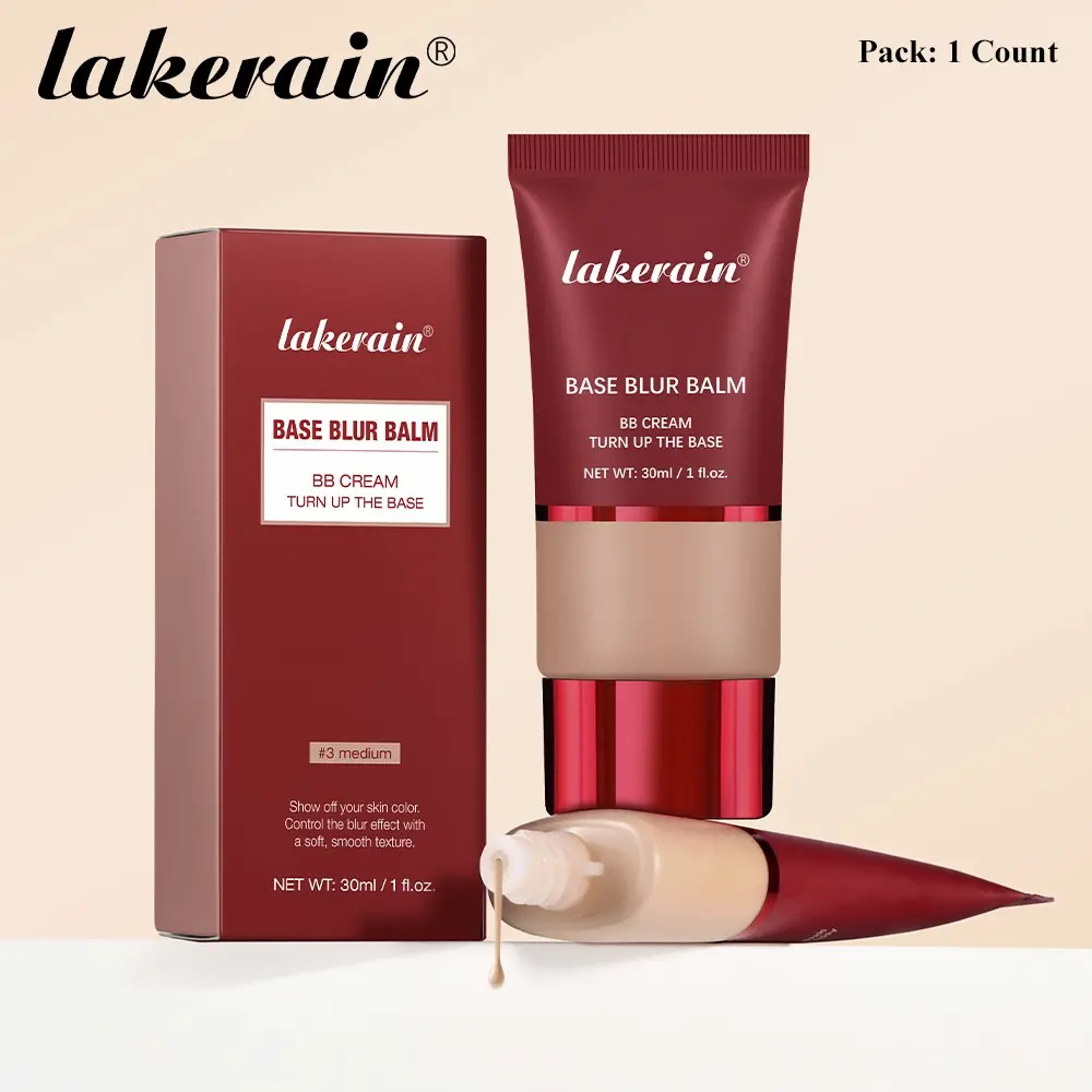 Lakerain 1 Count Soft Matte Foundation, Matte Makeup Cream, Second Skin Matte, Oil Control & Moisturizing, Long Lasting Makeup, Five Shades Available, Lightweight Cosmetic & Smooth, Pore Minimizing, Flawless Skin Finish, Cosmetics Products