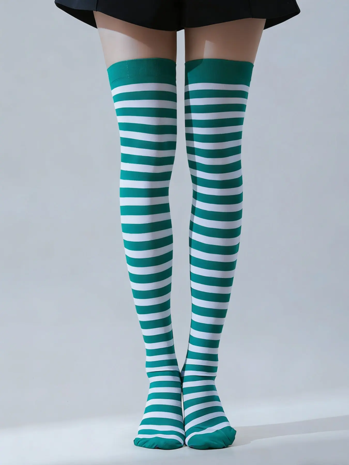 Multicolor Striped Over-The-Knee Socks, High Socks, Soft Comfy Socks, Casual Daily Socks, Stylish and Comfortable Footwear, Perfect for Daily Wear, Available in Various Colors