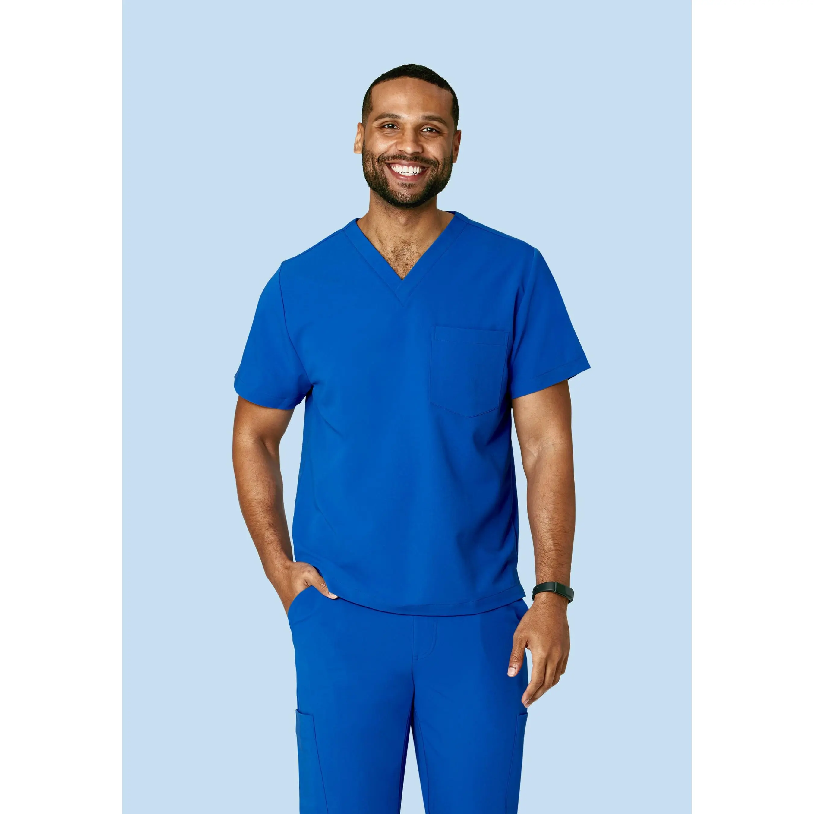 Two Pocket Top Cobalt