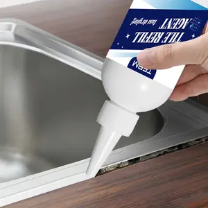 Multi-Functional Tile Grout Sealer, Waterproof Fast-Drying, Effective Gap Sealant for RV & Home Kitchen Bathroom Tiles Floors Walls