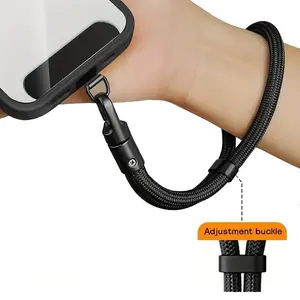 360° Rotatable Phone Lanyard, Adjustable Non-winding Mobile Phone Strap, Anti-fall Safety Wristband, Phone Accessories for Outdoor Activities