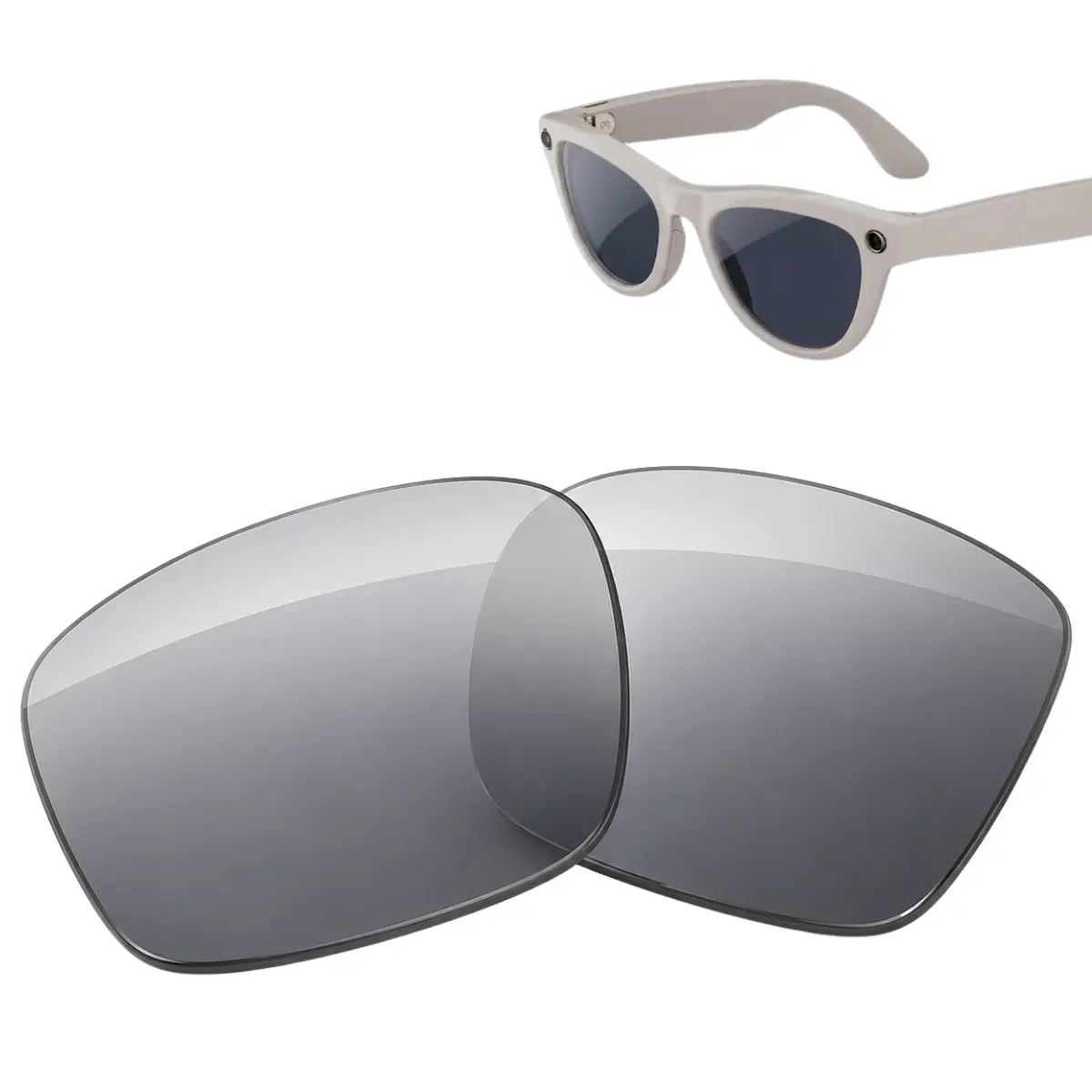 (Gen 2 RW4014) LIFEART Replacement Lenses for Meta Skyler  Frames Compatible with Ray Ban Smart Glasses