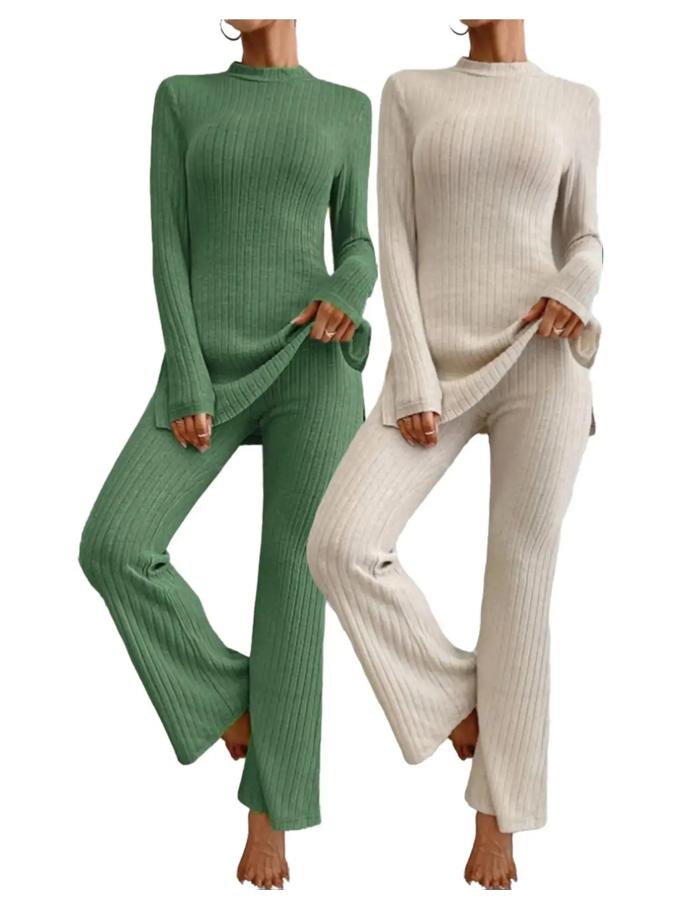 Green*1 pc+Apricot*1 pc